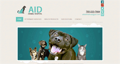 Desktop Screenshot of aidanimalhospitaltopekaks.com